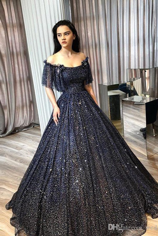 New Arrival Gorgeous Long Beauty Eveing Dresses A-line Formal Prom Dresses